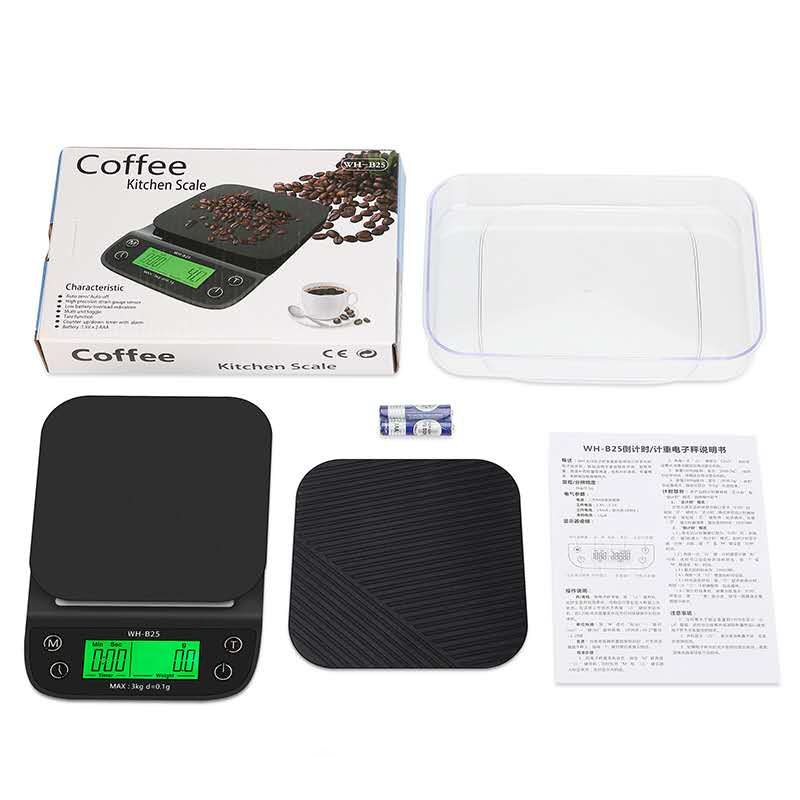 WH-B25 3kg Precision Digital Coffee Scale - Image 9